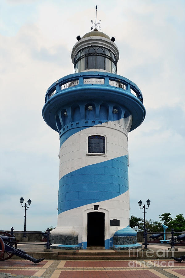 Guayaquil Lighthouse Photograph by Catherine Sherman