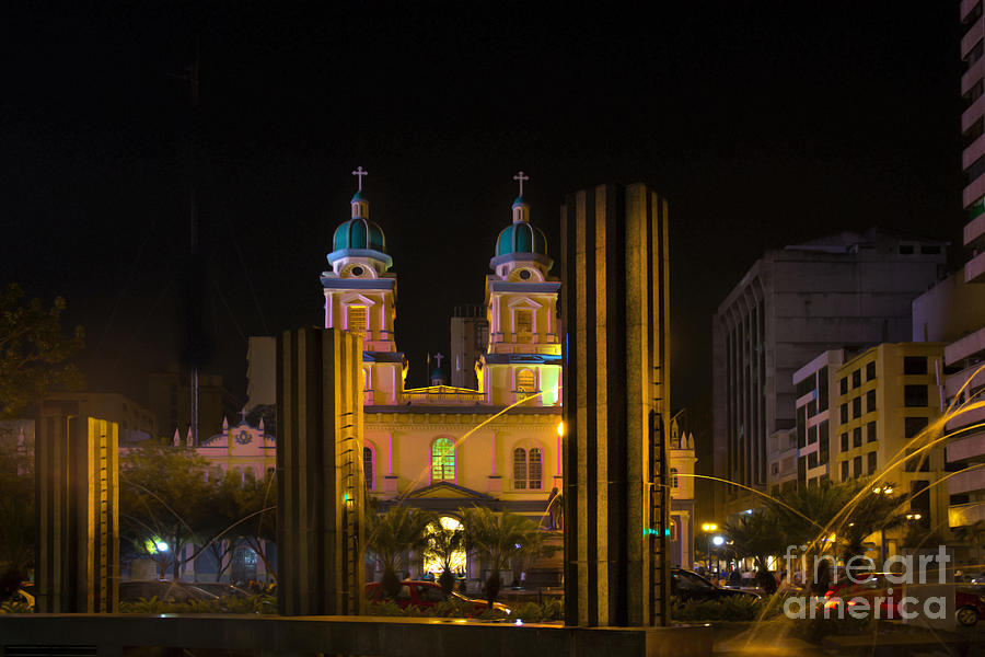 Guayaquil Metropolitan Cathedral Of Saint Peter Photograph by Al Bourassa