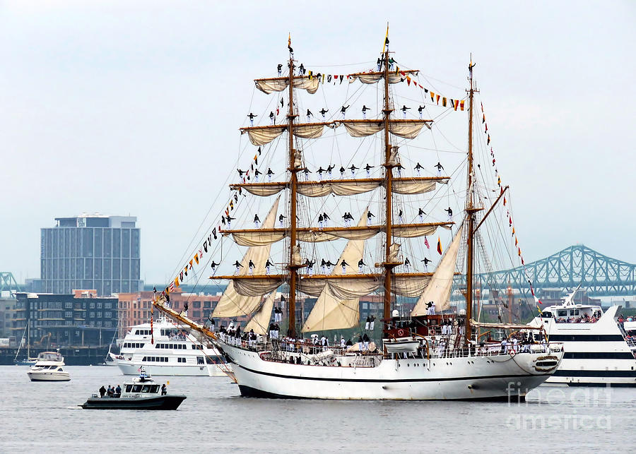 Guayas Parade of Sails  Photograph by Janice Drew