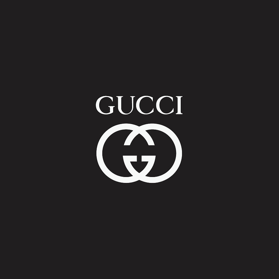 Gucci - Black And White - Lifestyle And Fashion Digital Art by TUSCAN ...