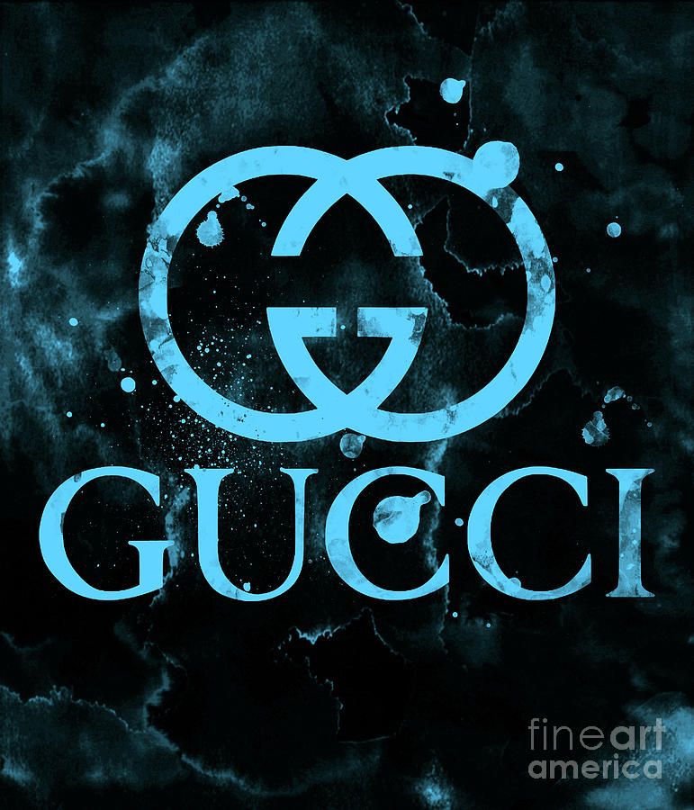 blue gucci logo