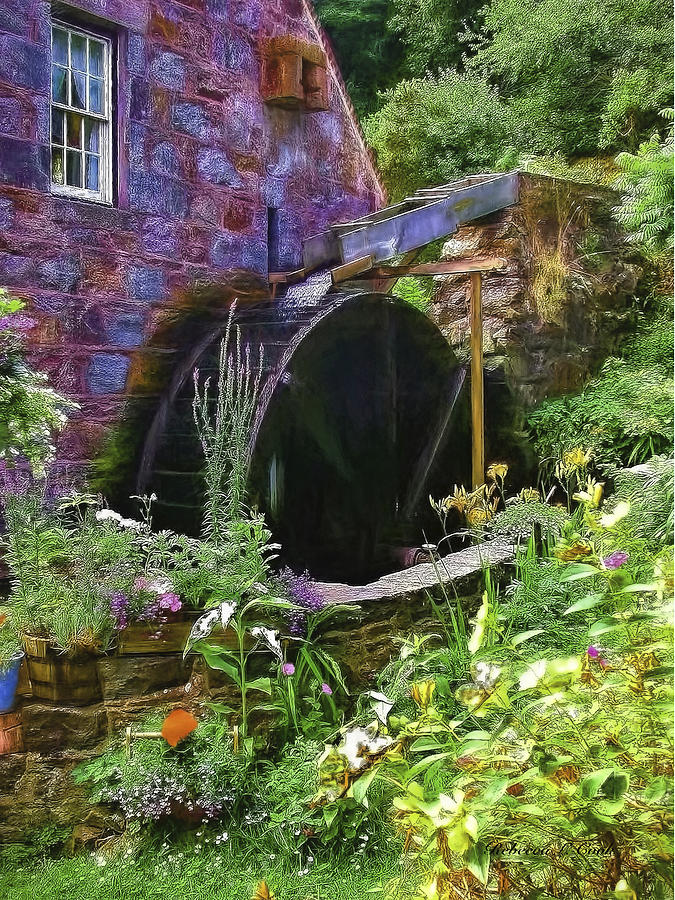 Guernsey Moulin or Waterwheel Photograph by Bellesouth Studio