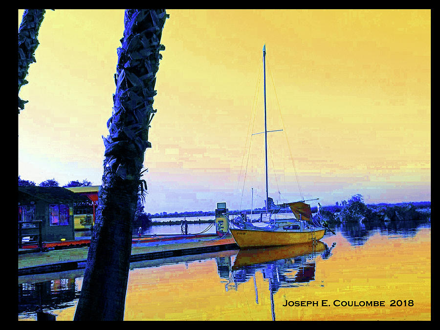 Guest Dock 4 Sailors Digital Art by Joseph Coulombe