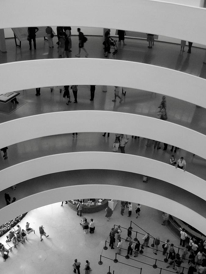 Guggenheim Interior Photograph by Vijay Sharon Govender