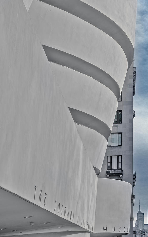 Guggenheim Museum and ESB Photograph by Susan Candelario