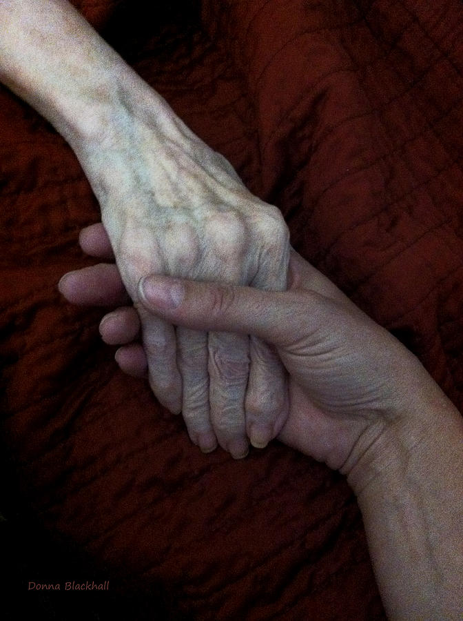 Hands Photograph - Guidance by Donna Blackhall