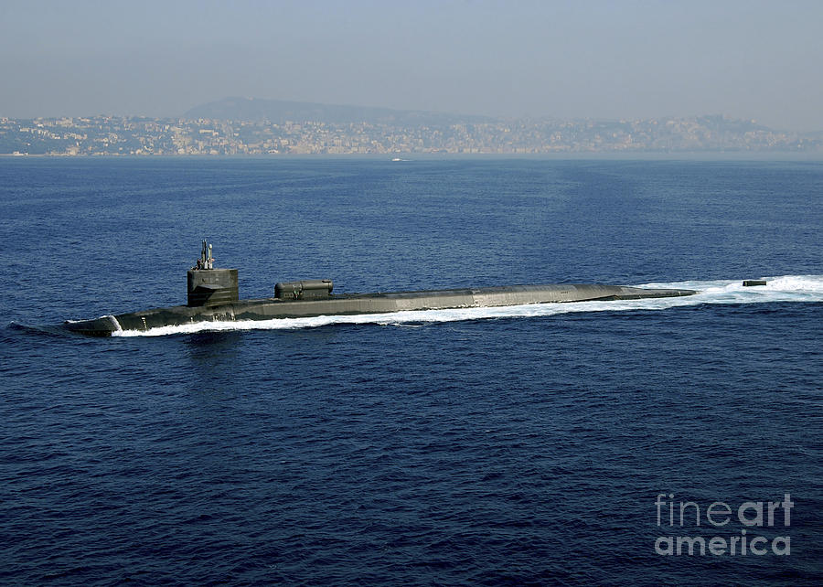 Guided-missile Submarine Uss Georgia Photograph by Stocktrek Images