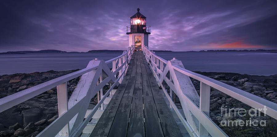 Lighthouse Photograph - Guiding Light by Marco Crupi