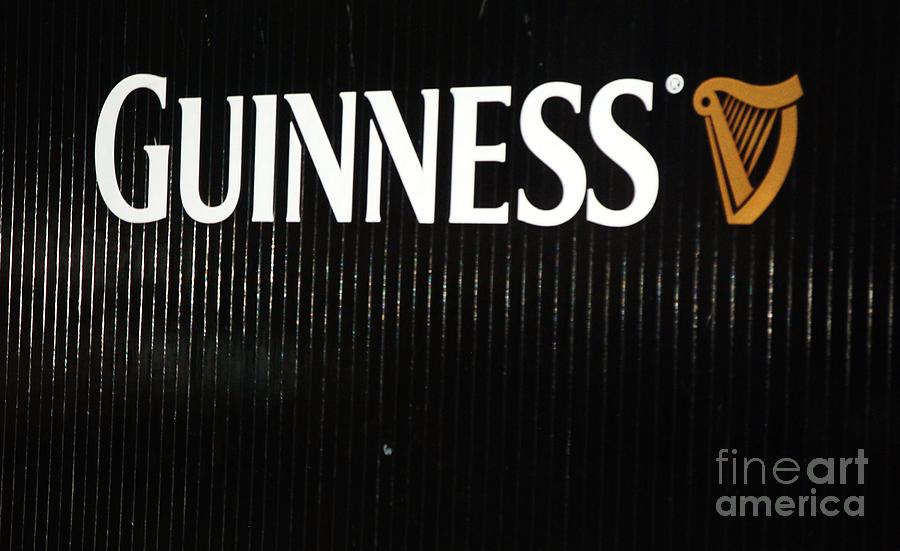 Guinness Sign At The Brewery, Dublin Photograph by Poets Eye