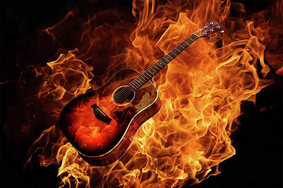 Guitar Photograph by Doug Long