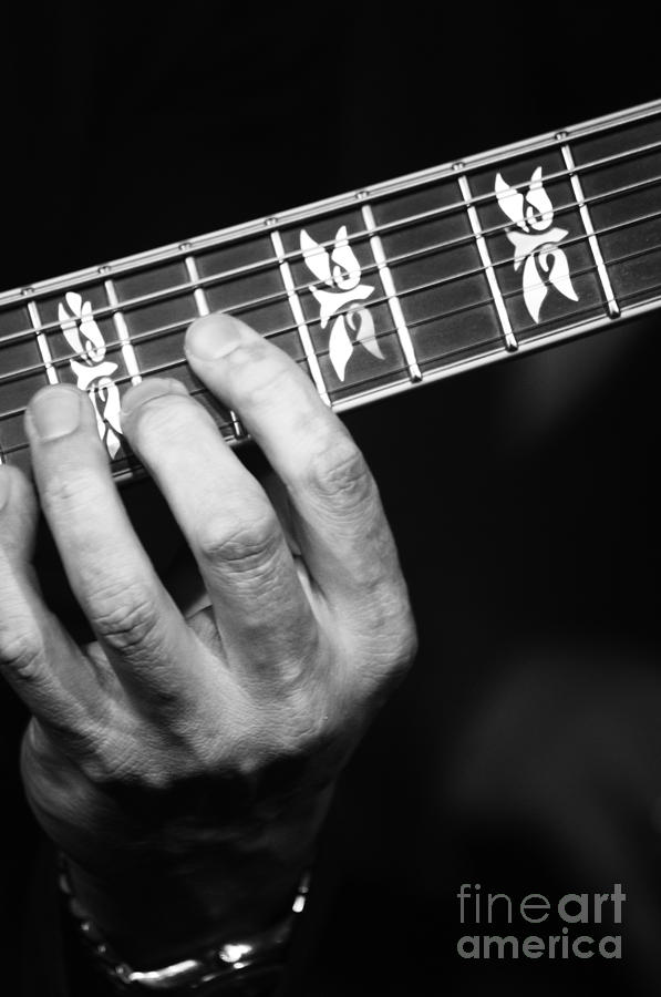 Guitar Hand Photograph by Konstantin Sevostyanov