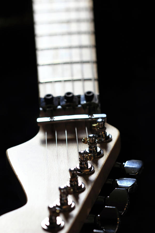 Guitar Neck Photograph by Angela Murdock