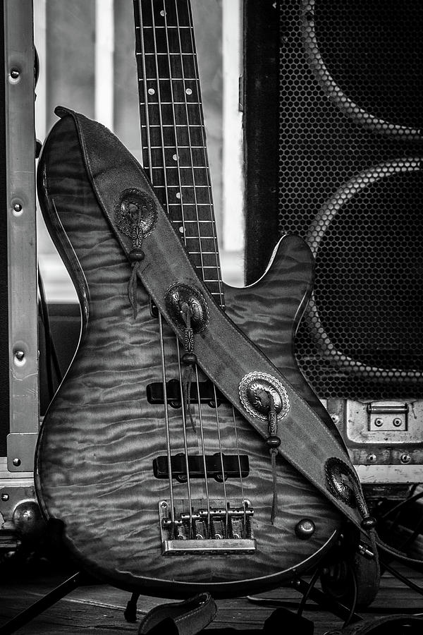 Guitar On Stage Photograph By Mike Burgquist Fine Art America 