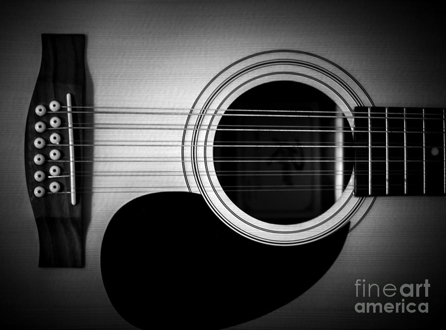 Guitar5 Photograph by Bob Mintie