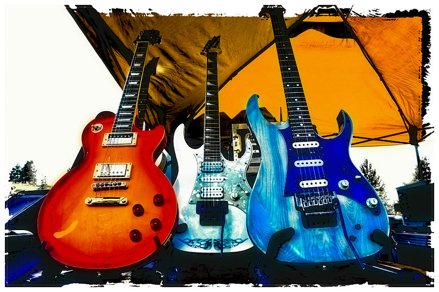 Guitars At Intermission Photograph