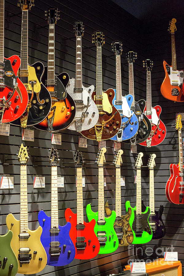 Guitars Photograph by Jim West