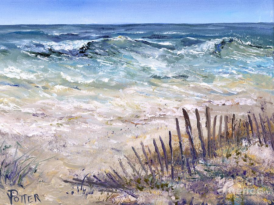 Gulf Coast Perdido Key Painting by Virginia Potter