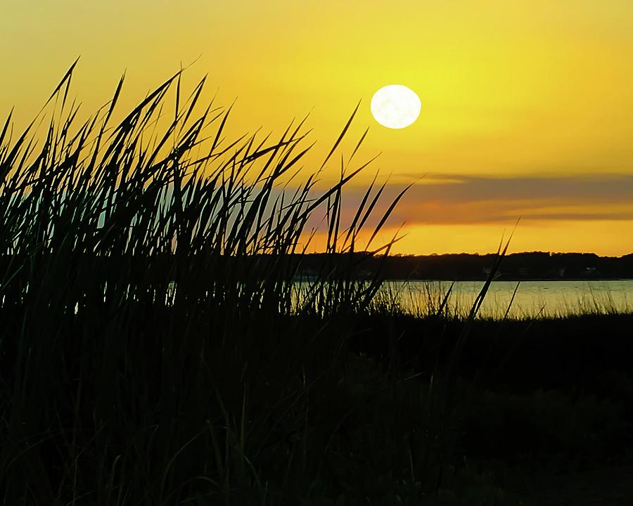 Gulf Course Sunset Photograph by Oswald George Addison