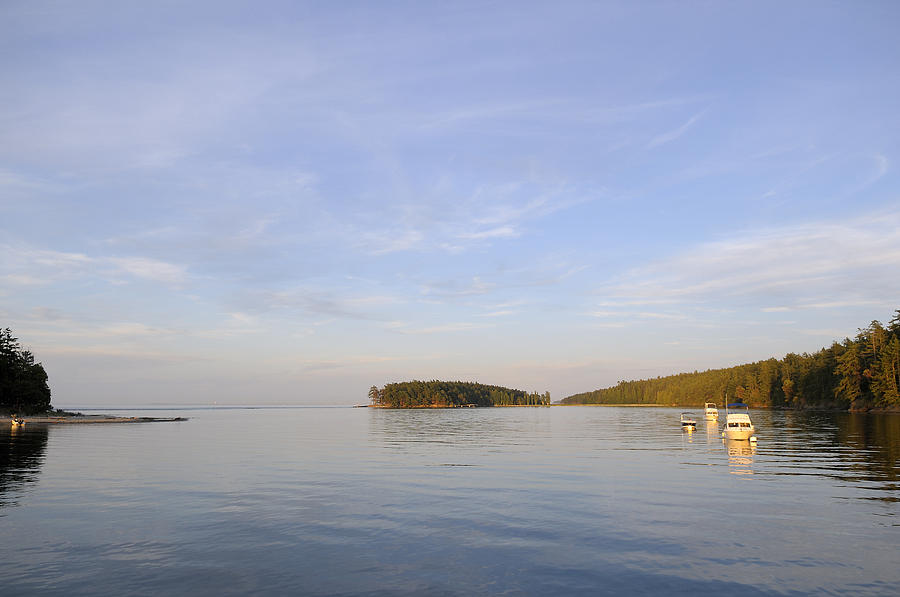 Gulf Islands Boating Photograph by Kevin Oke