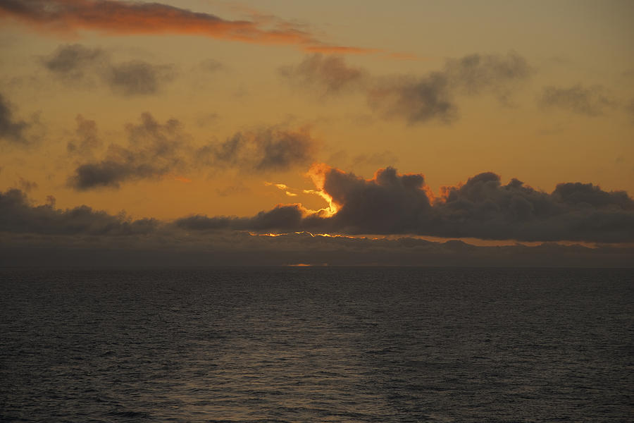 Gulf of Alaska Sunset Photograph by Richard J Cassato