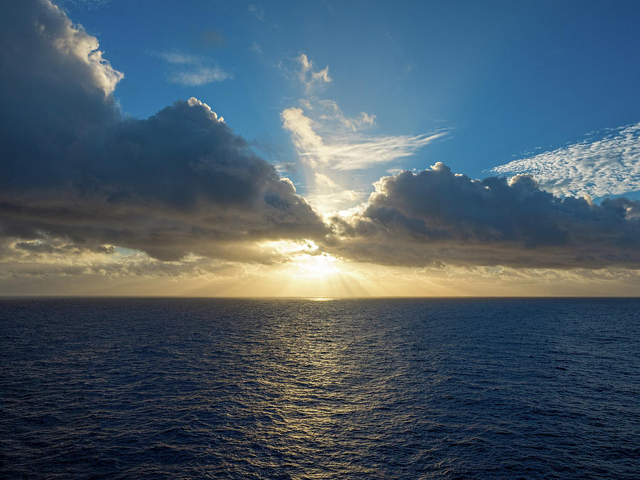 Gulf Of Mexico Sunrise Photograph