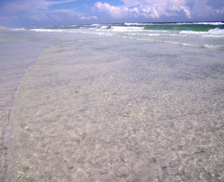 Beach Photograph - Gulf Shore by Nicole I Hamilton