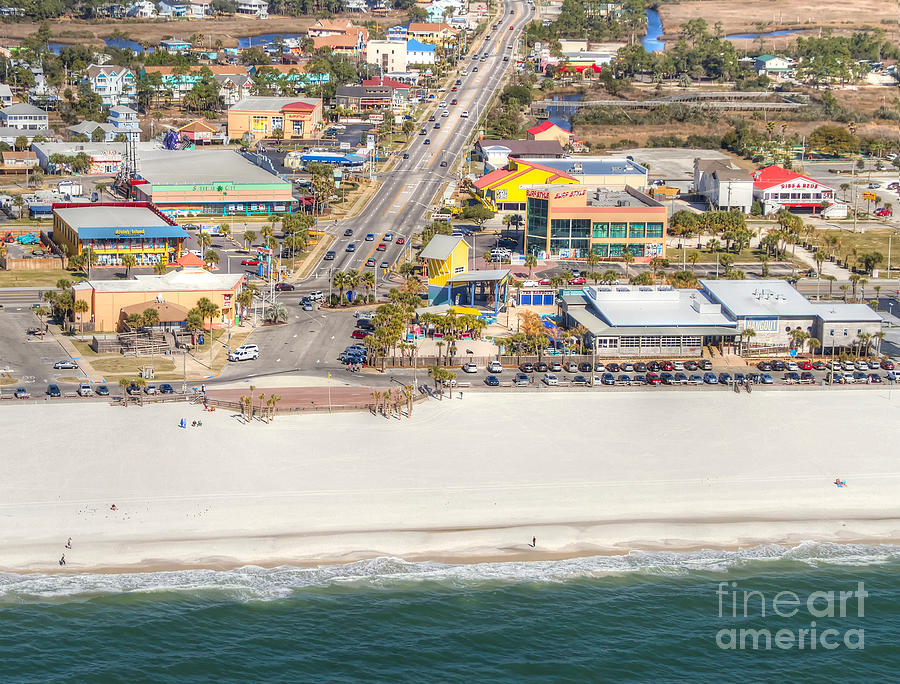 Gulf Shores - Hwy 59 Photograph by Gulf Coast Aerials -