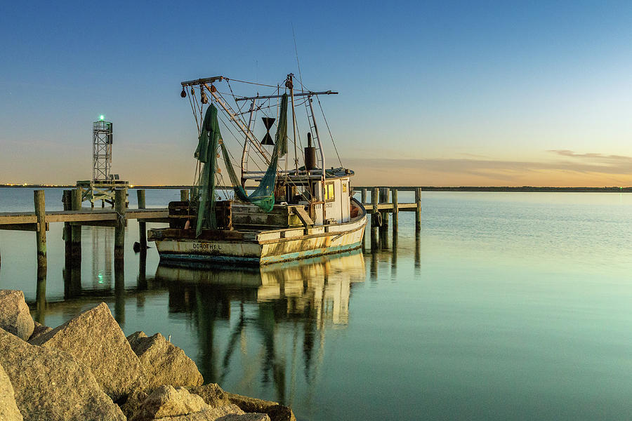 Gulf Shrimp Boat Photograph