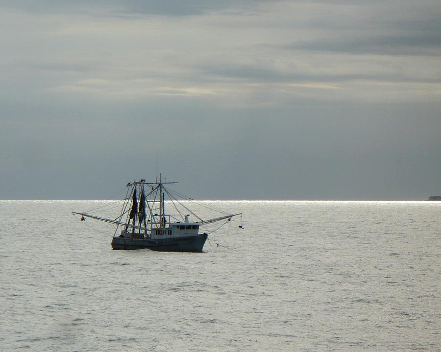 Gulf Shrimp Boat Photograph by Florene Welebny