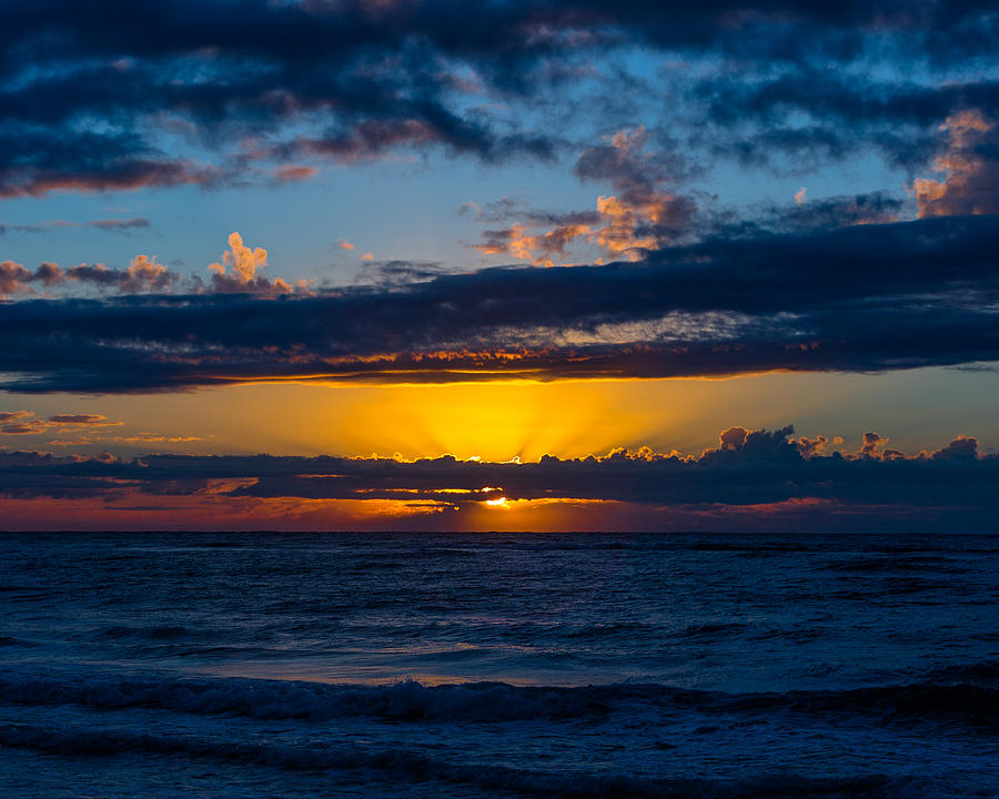 Gulf Sunrise Photograph by Dan Baradon - Fine Art America