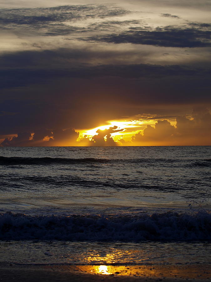 Sunset Photograph - Gulf Sunset by James Granberry