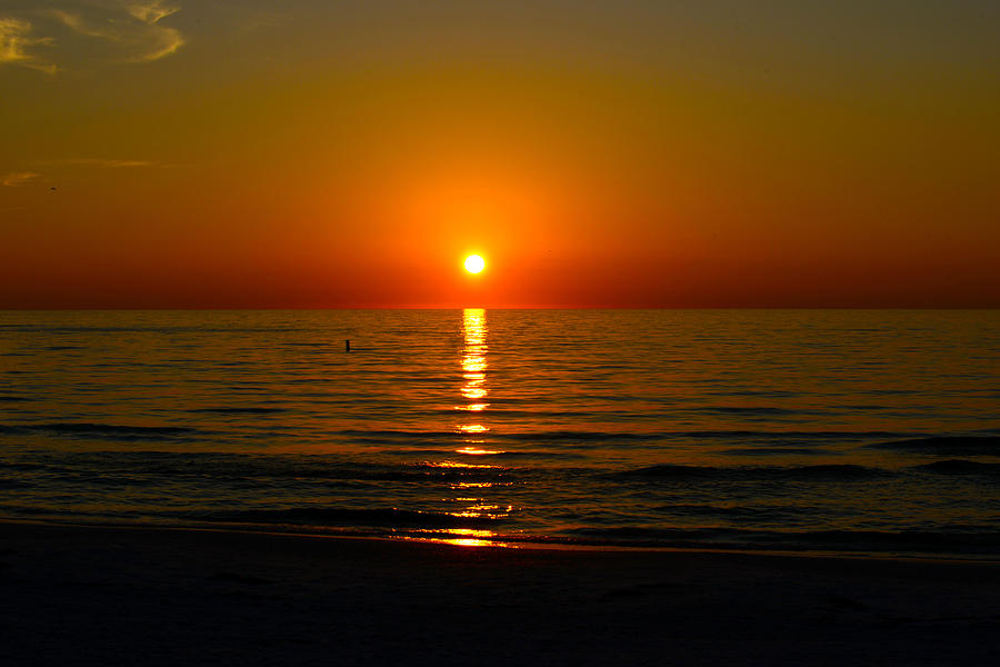 Gulf Sunset Photograph by Kevin Cable
