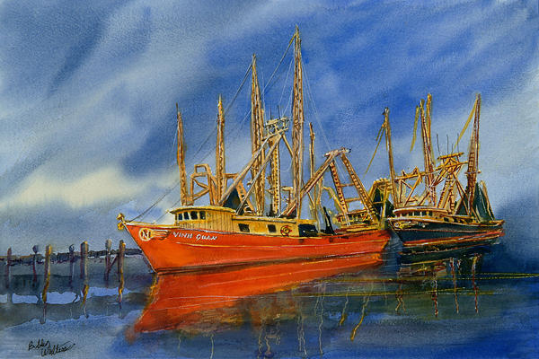 Gulf Warrior Painting by Bobby Walters