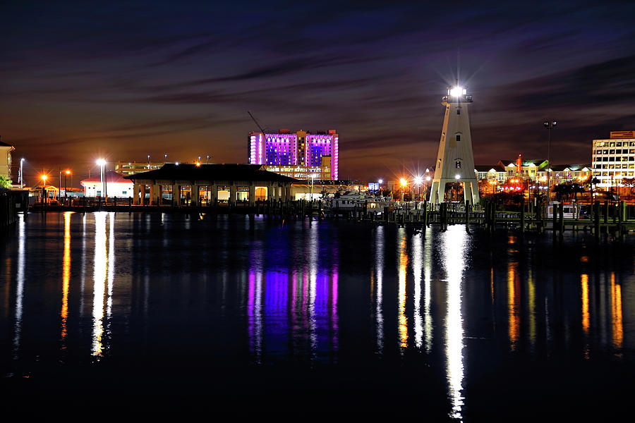 Gulfport Lighthouse - Mississippi - Harbor Photograph by Jason Politte