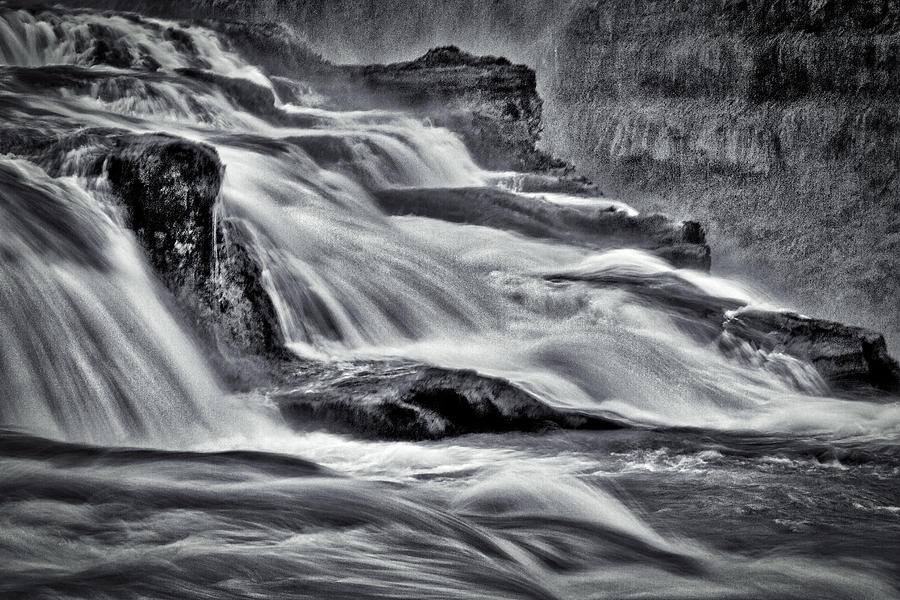 Gullfoss Waterfall #3 - Iceland Photograph by Stuart Litoff