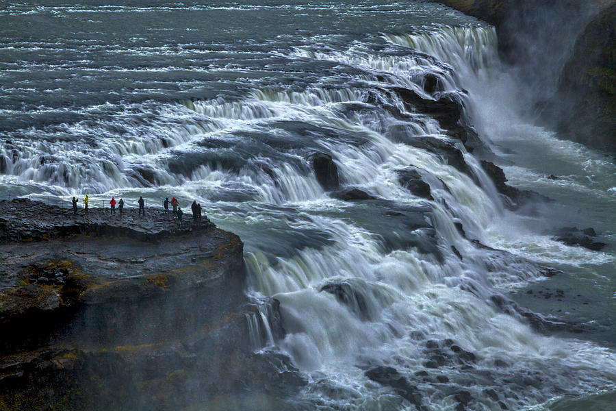 Gullfoss Waterfall #6 - Iceland Photograph by Stuart Litoff