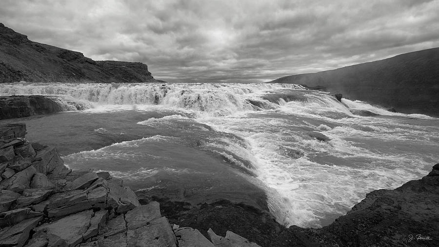 Gullfoss Waterfall No. 1 Photograph by Joe Bonita