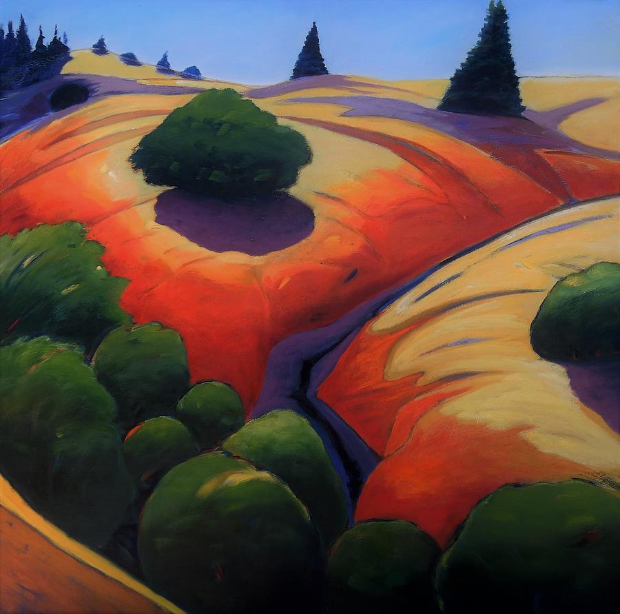 Summer Painting - Gully by Gary Coleman