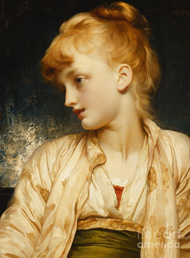 Frederic Leighton Painting - Gulnihal by Frederic Leighton