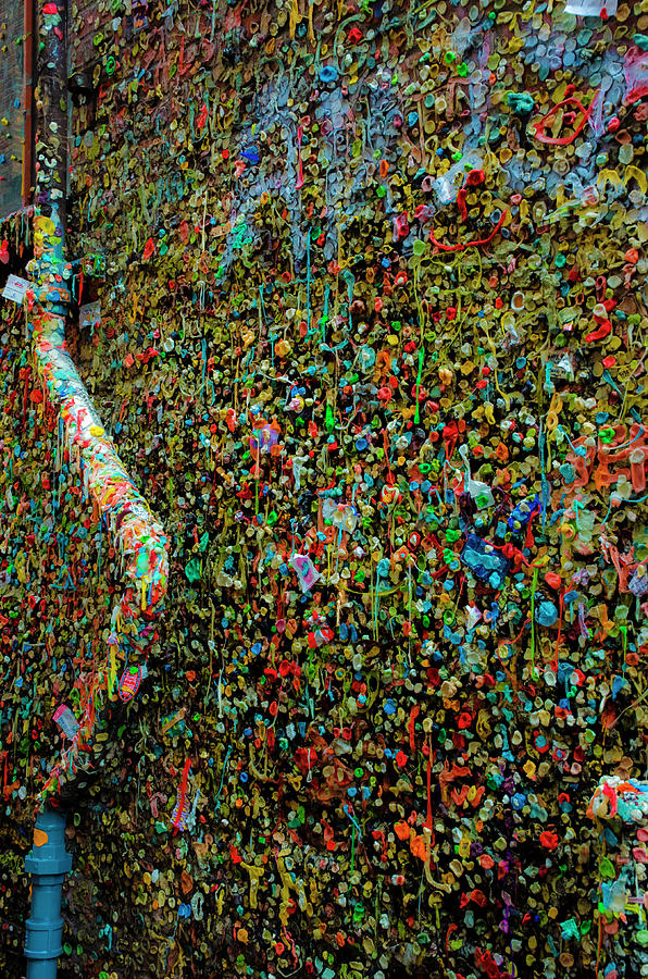 Gum Wall 1 Photograph by Craig Perry-Ollila