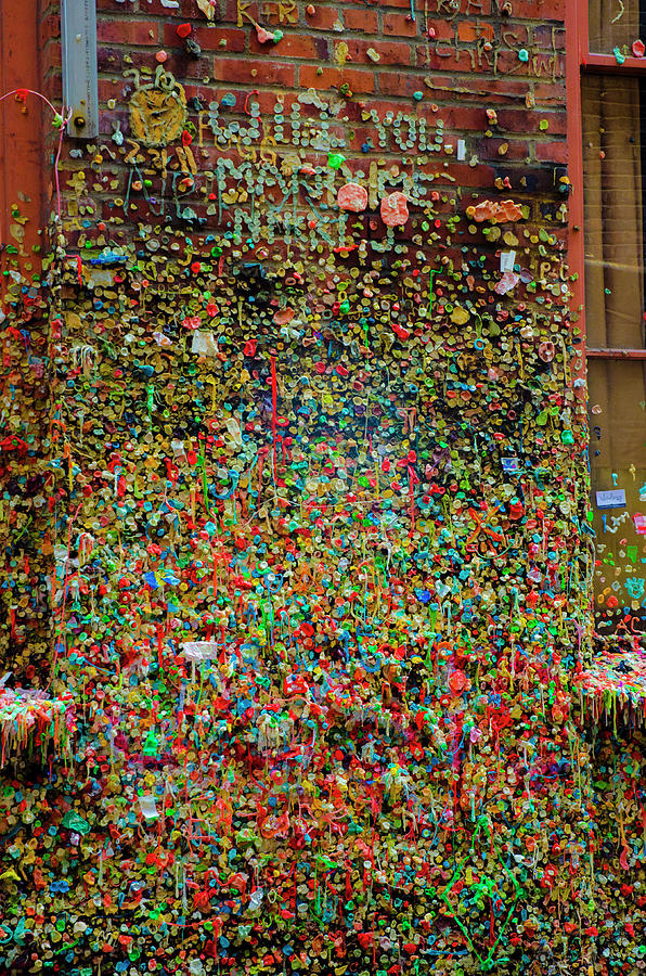 Gum Wall 2 Photograph by Craig Perry-Ollila