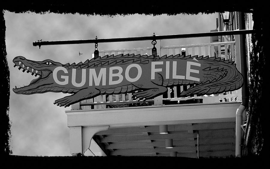 New Orleans Photograph - Gumbo File by Linda Kish New Orleans Photograph - Gumbo File by Linda Kish