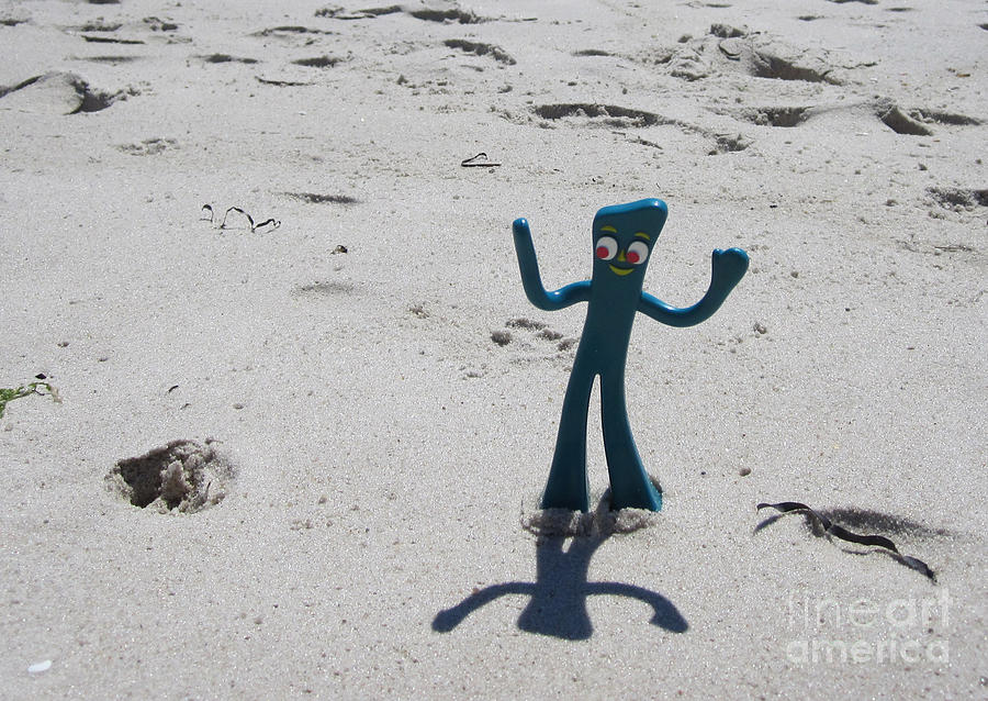 Gumby and His Shadow Photograph by Deborah A Andreas