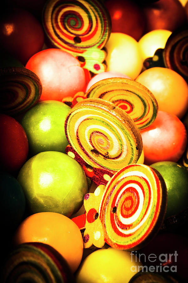Gumdrops And Candy Pops Photograph