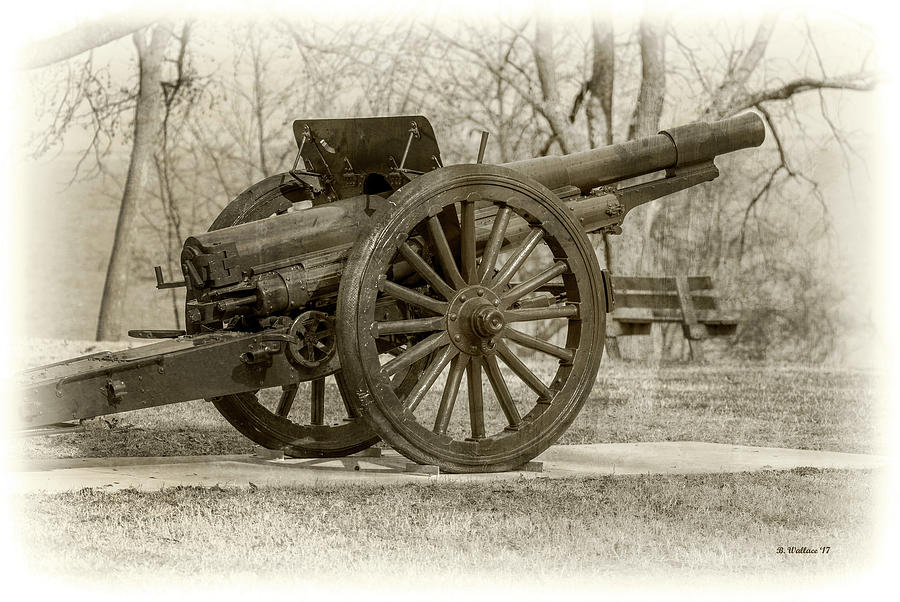 Gun At Fort Howard Photograph by Brian Wallace