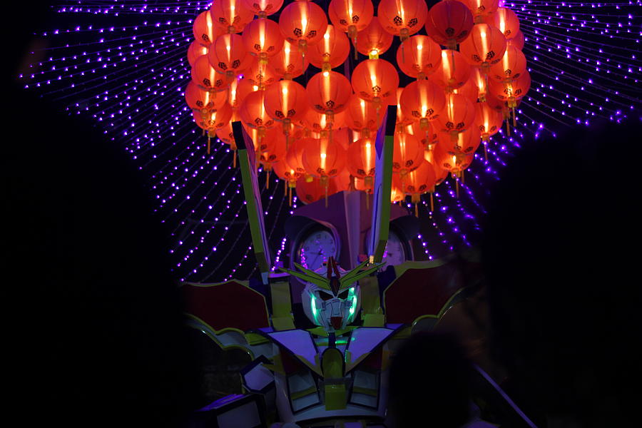 Landscape Photograph - Gundam on Chinese New Year by Daniel Cientifica