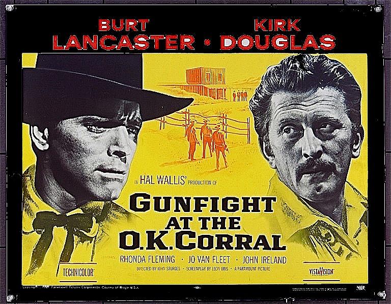 Gunfight at the O.K. Corral lobby card number 2 1957-2015 Photograph by ...