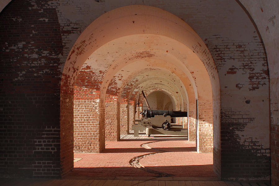 Gunnery Row, Fort Pulaski Photograph by Jerry Griffin - Fine Art America