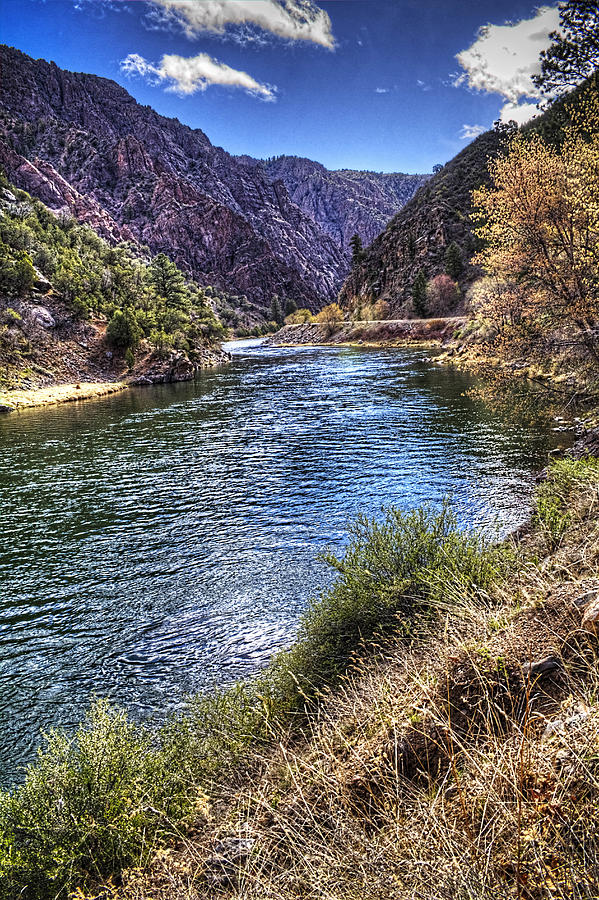 Gunnison River at Black Canyon of the Gunnison National Park Photograph by Roger Passman