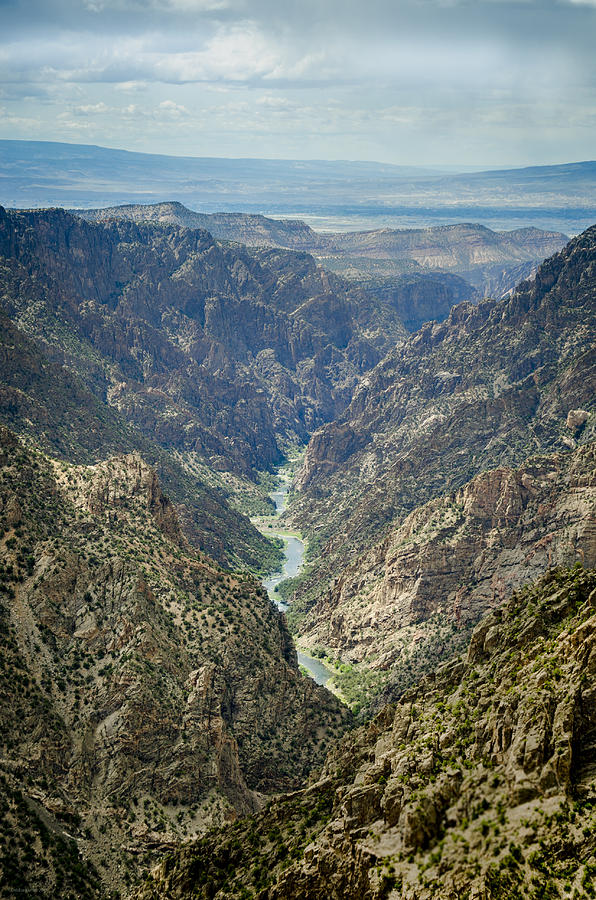 Gunnison River in Black Canyon, Gunnison, Colorado Photograph by Debbie Karnes